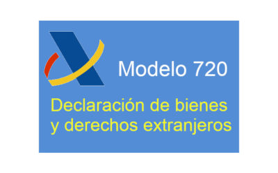 Declaración informativa de bienes y derechos en el extranjero : Modelo 720