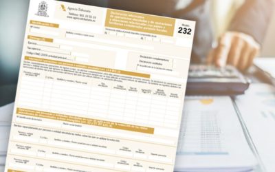 Declaración informativa de operaciones vinculadas: Modelo 232