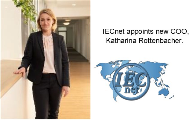IECnet appoints new COO, Katharina Rottenbacher.