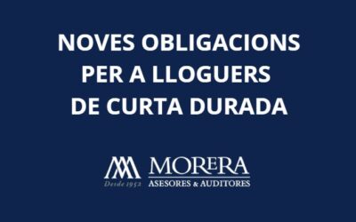 Noves obligacions per a lloguers de curta durada