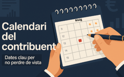 Calendari del contribuent / maig 2025