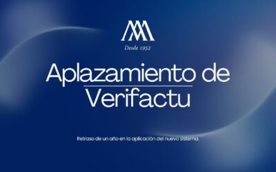 Aplazamiento del VERIFACTU